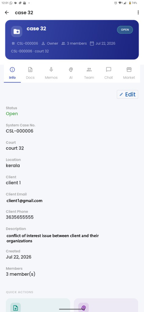 Case details